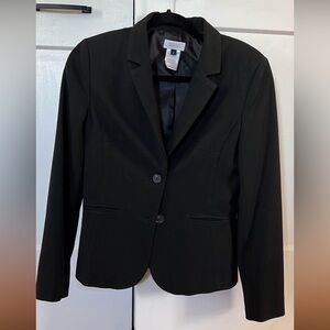 Barney’s New York black skirt suit